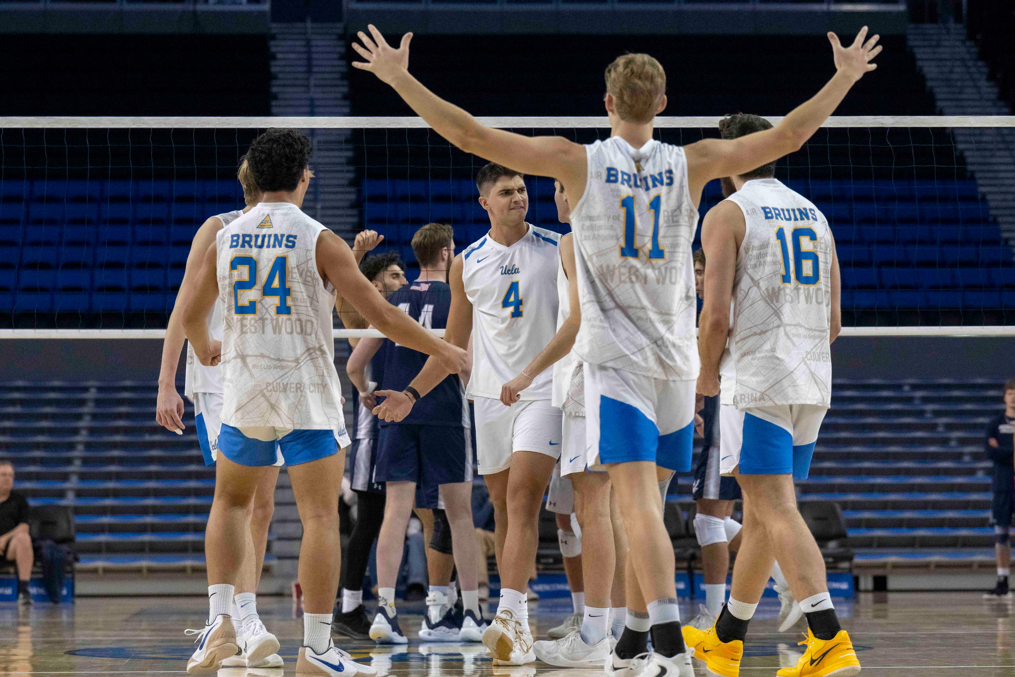 UCLA Outlasts Pepperdine in Four Sets