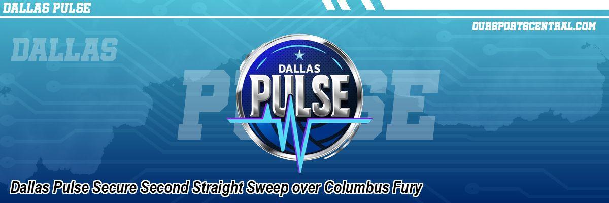 Dallas Pulse Sweeps Columbus Fury. Again.