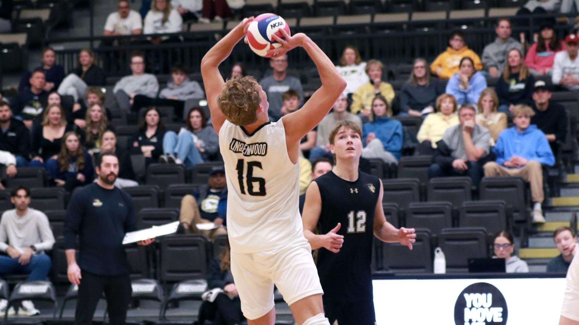 Lindenwood setter Zach Solomon