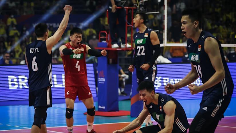 Brazil Overpowers China: Into VNL Semis