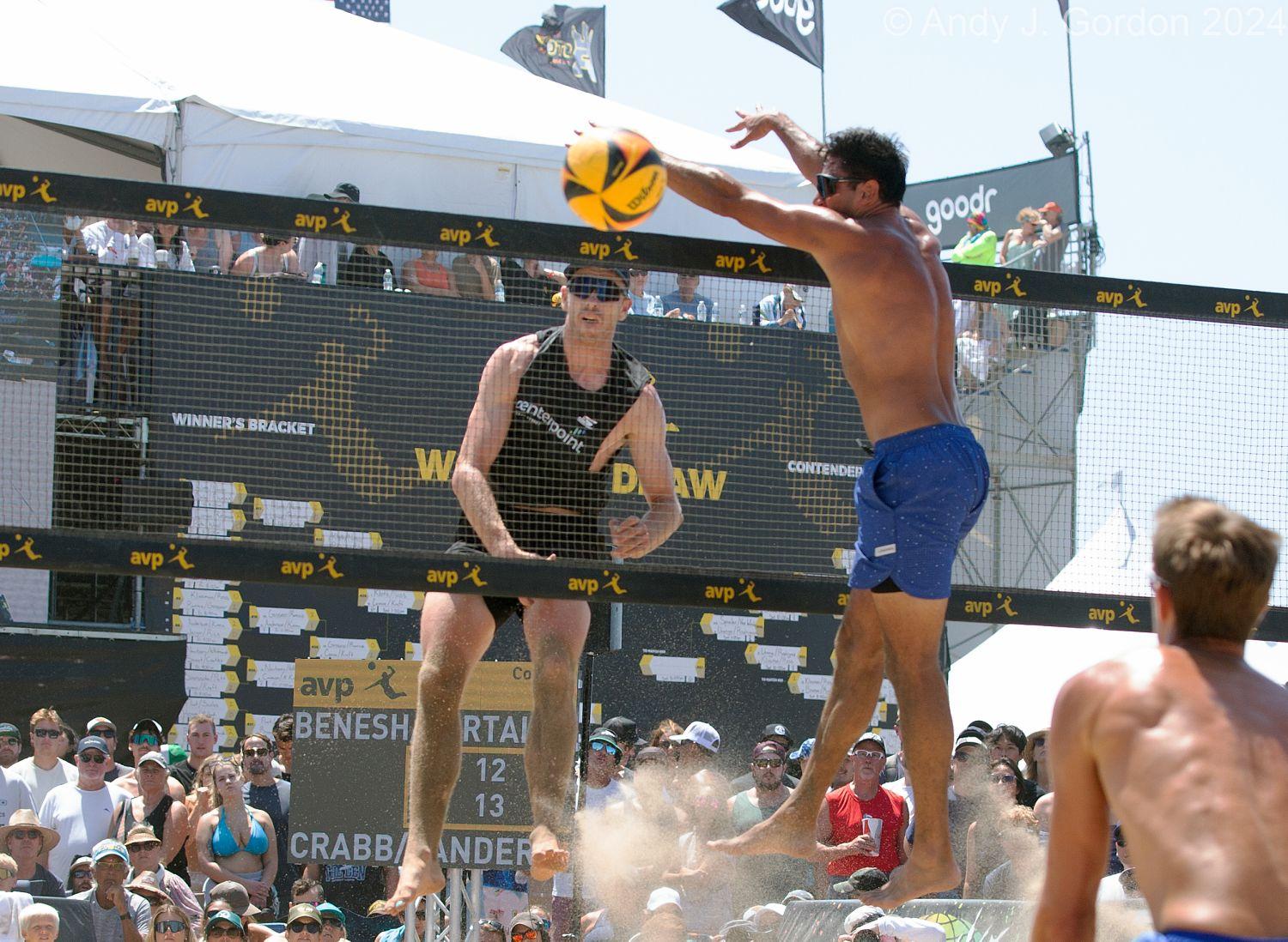 Benesh and Partain Dominated AVP Huntington Beach